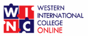 Western International College Onine WINC logo